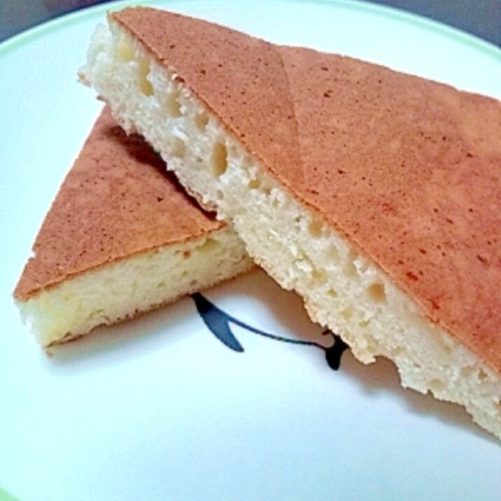 チーズ入りホットケーキ